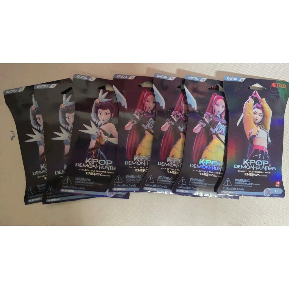 KAYOU KPop Demon Hunters ENERGY EDITION Trading Card 7 IN HAND New